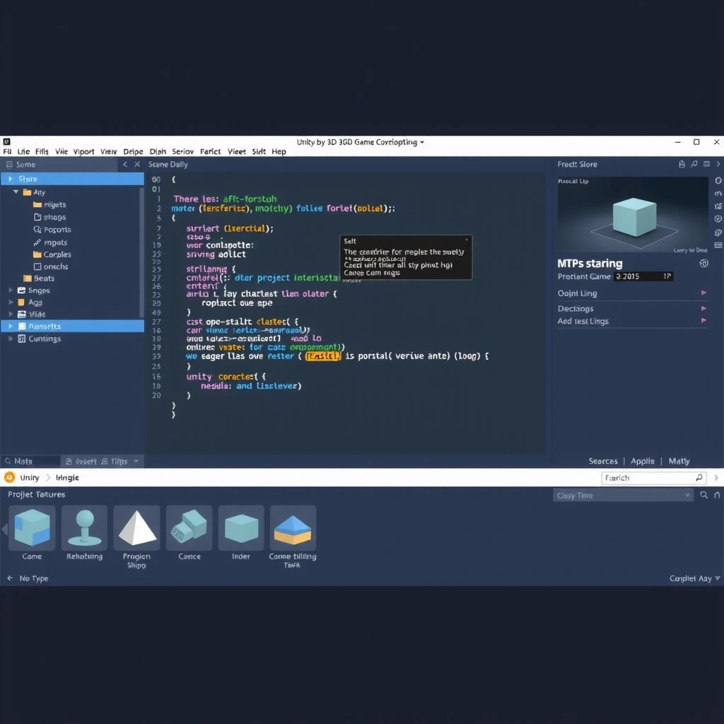 Unity 3D development environment